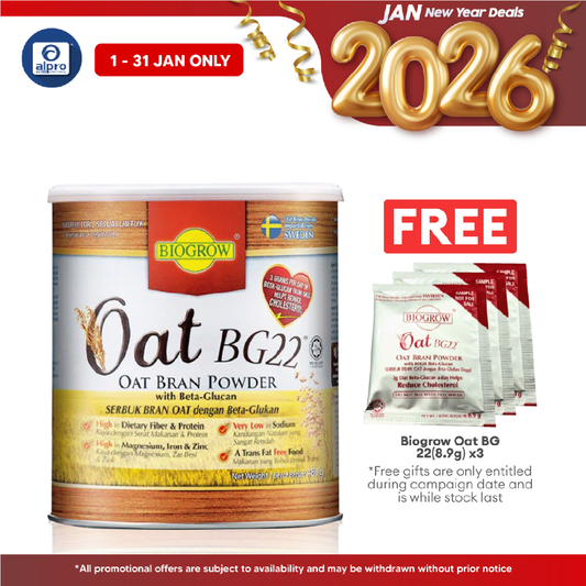 Biogrow Oat BG22 480g | Lowering Cholesterol Level