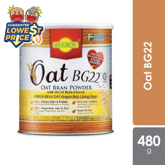 Biogrow Oat BG22 480g | Lowering Cholesterol Level