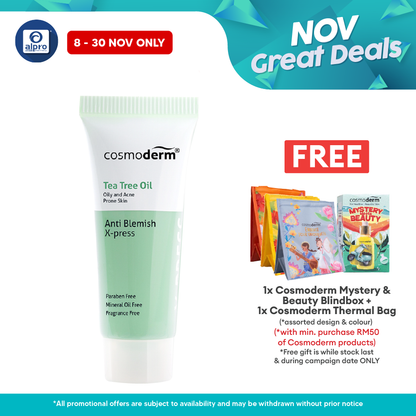 Cosmoderm Tea Tree Oil Anti-Blemish X-Press 10 Ml Alpro Pharmacy