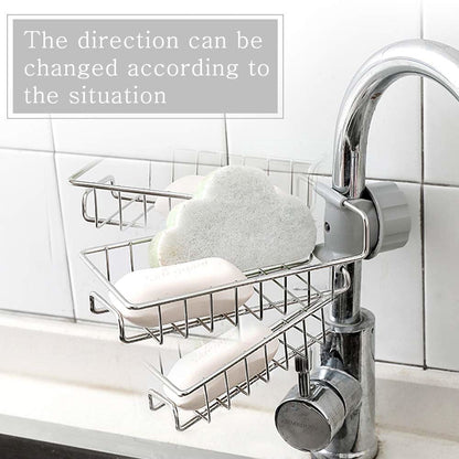 [Group Buy Delivery Starts: 3/11/2025] Stainless Steel Faucet Storage Sink Rack 1s Group Buy