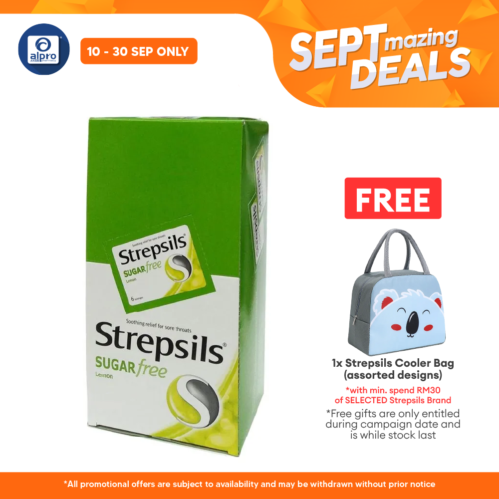 Strepsils Lemon Sugar Free 24x6s Alpro Pharmacy