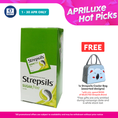 Strepsils Lemon Sugar Free 24x6s Strepsils