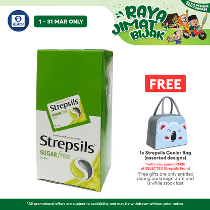 Strepsils Lemon Sugar Free 24x6s Strepsils