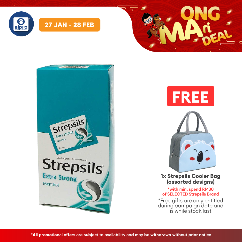Strepsils Extra Strong 24x6s Strepsils