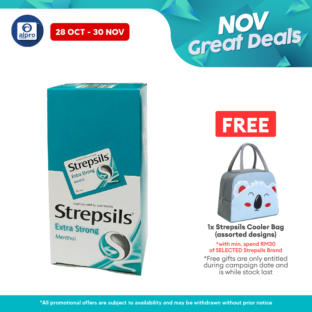 Strepsils Extra Strong 24x6s Strepsils