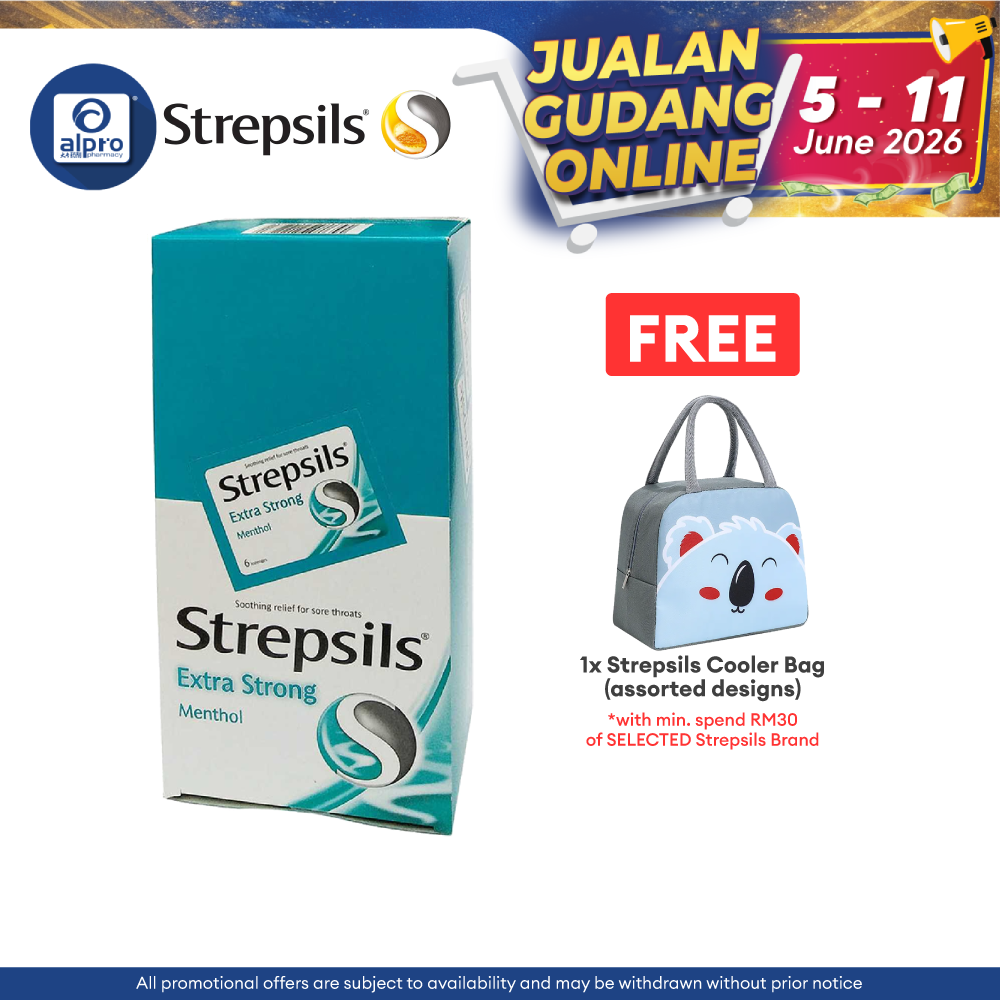 Strepsils Extra Strong 24x6s Strepsils