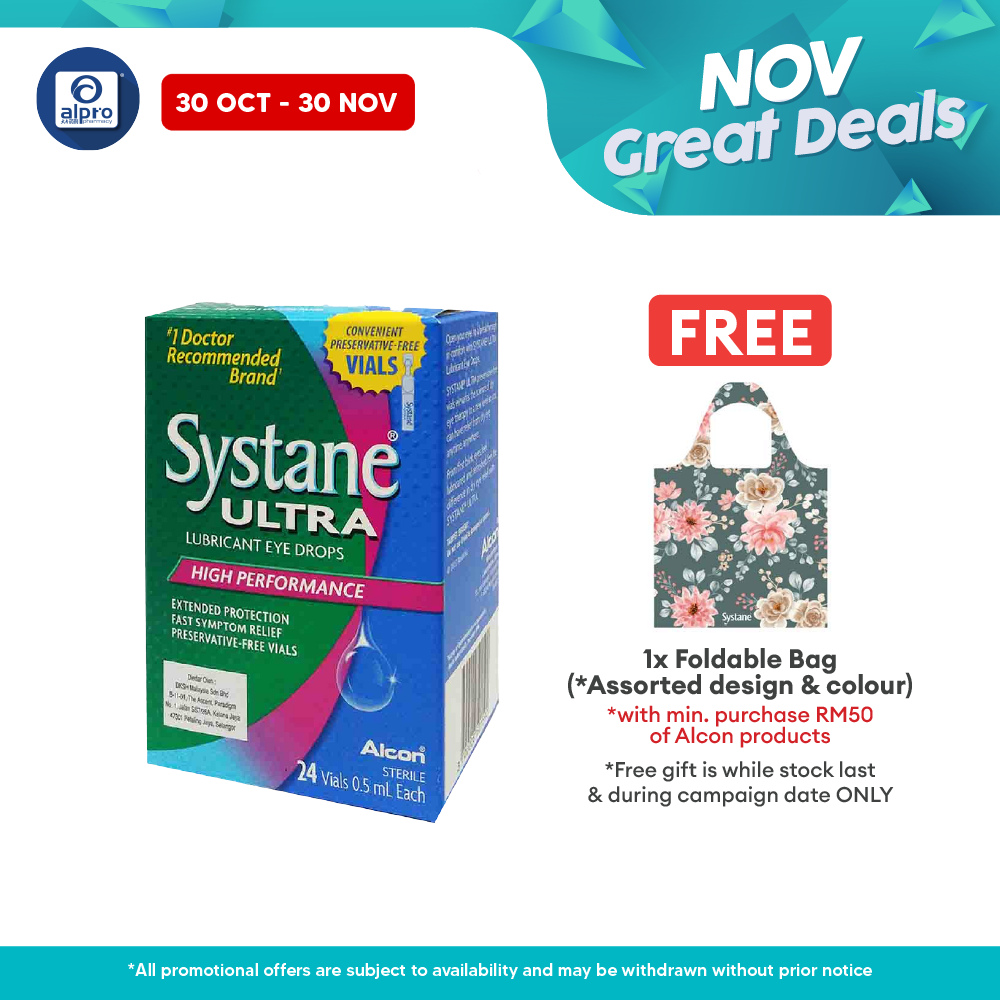 Alcon Systane Ultra UD 24x0.5ml | Relief Dry Eyes Alcon