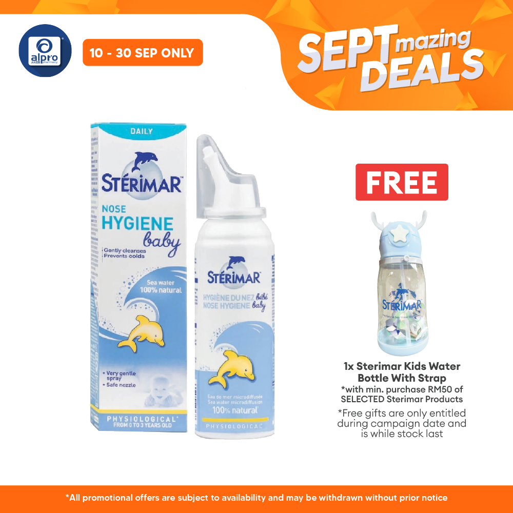 Sterimar Baby Nose Hygiene 50ml | Eliminate Impurities Sterimar