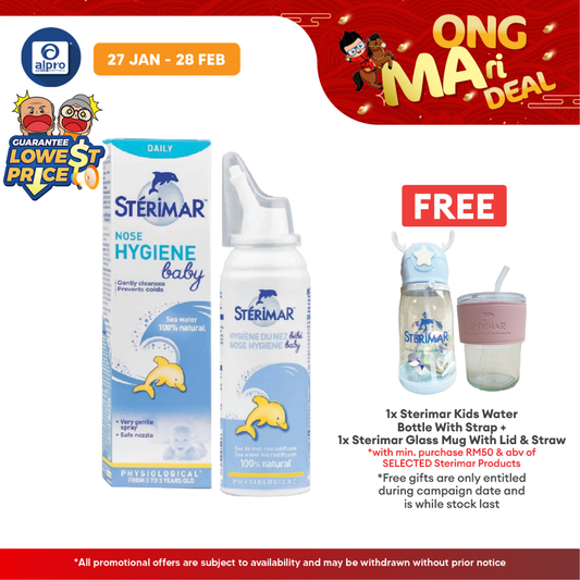 Sterimar Baby Nose Hygiene 50ml | Eliminate Impurities Sterimar