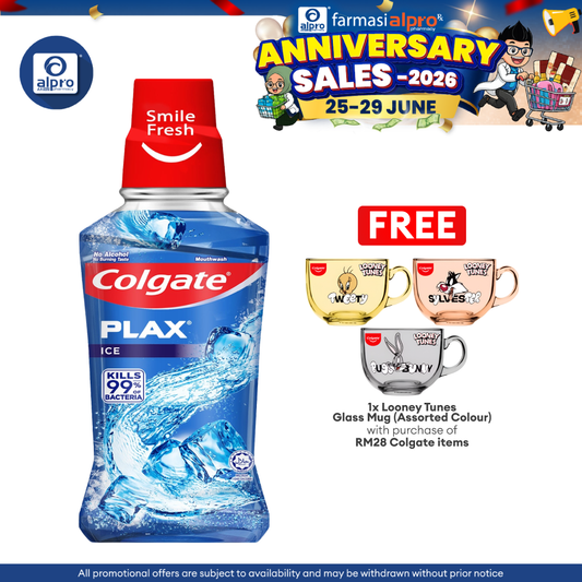 Colgate Plax Ice 250mL | With Natural Minty Essential Oils Colgate