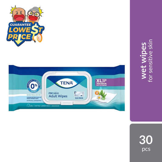 Tena Wet Wipes 40s | Hygienic Cleansing Tena