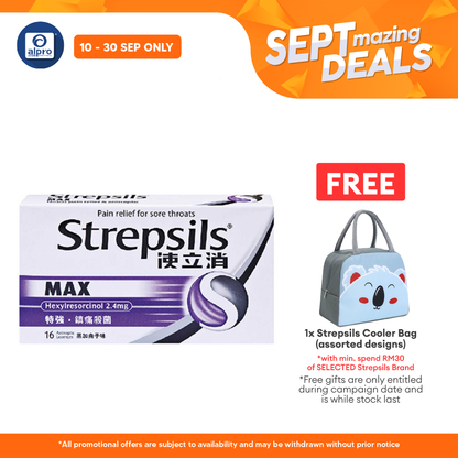 Strepsils Max 16s Alpro Pharmacy