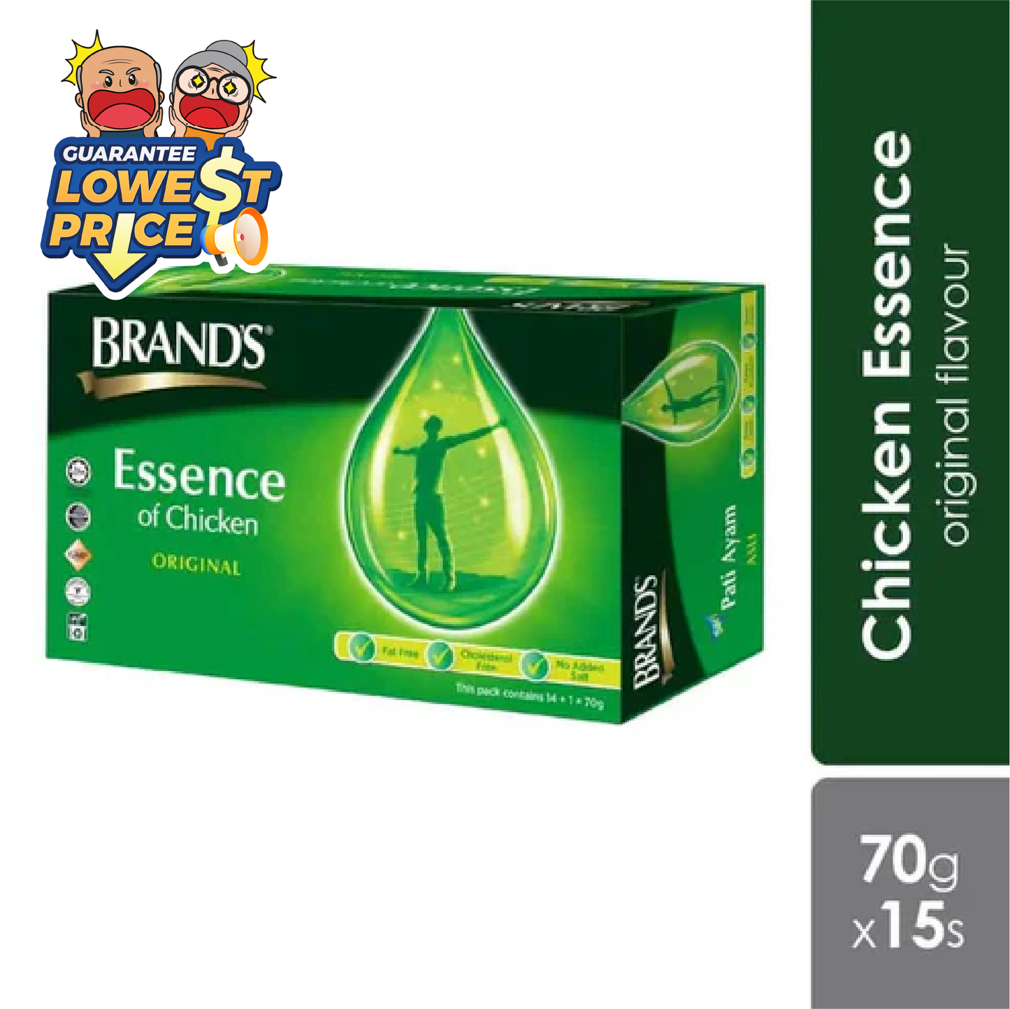 Brand's Chicken Essence 70g X 15s | Reduces Tiredness