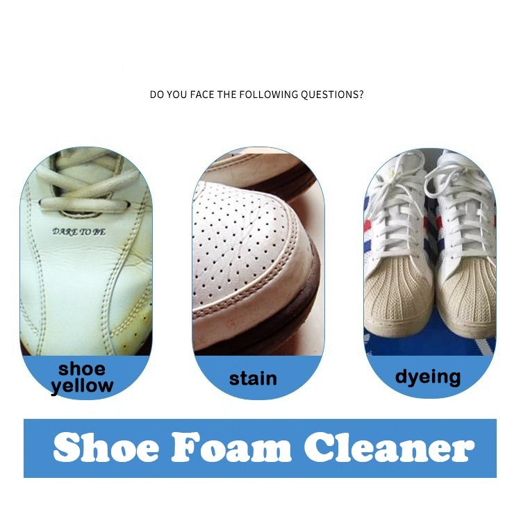[Group Buy Delivery Starts: 26/1/2026] White Shoe Foam Cleaner 200ml | Quickly Remove Stains Group Buy