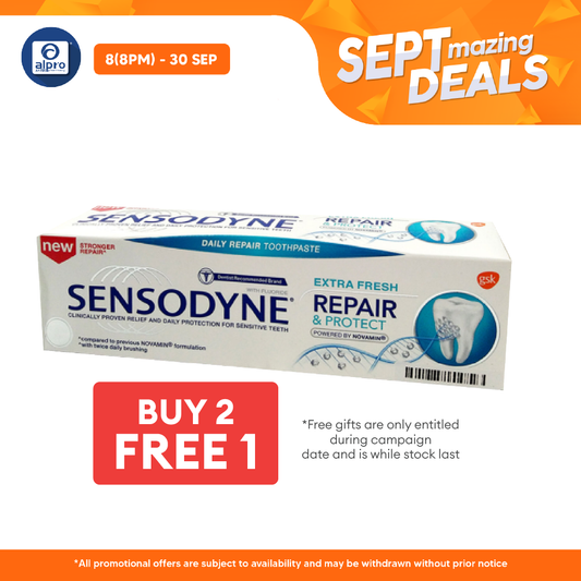 Sensodyne Repair Protect Extra Fresh 100g | Relieves Sensitivity Alpro Pharmacy