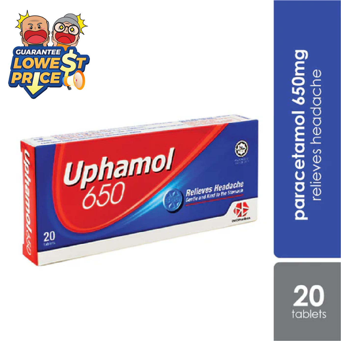 Uphamol 650 2x10s Uphamol