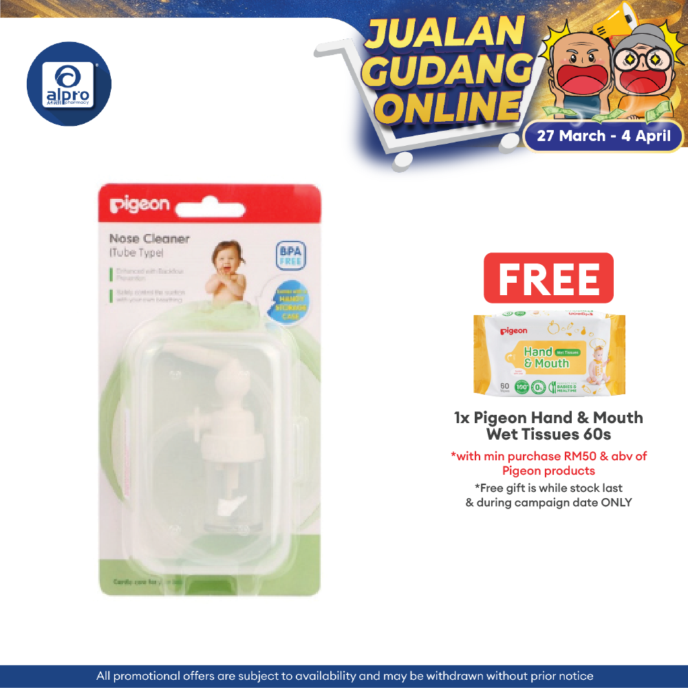 Pigeon Nose Cleaner Tube Type 1s Colgate