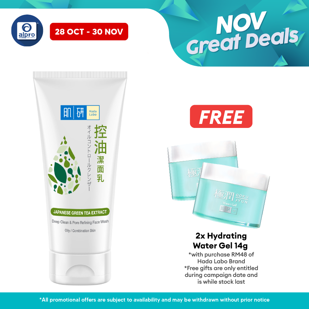 Hada Labo Deep Cleanpore Refine Face Wash 100g Hada Labo