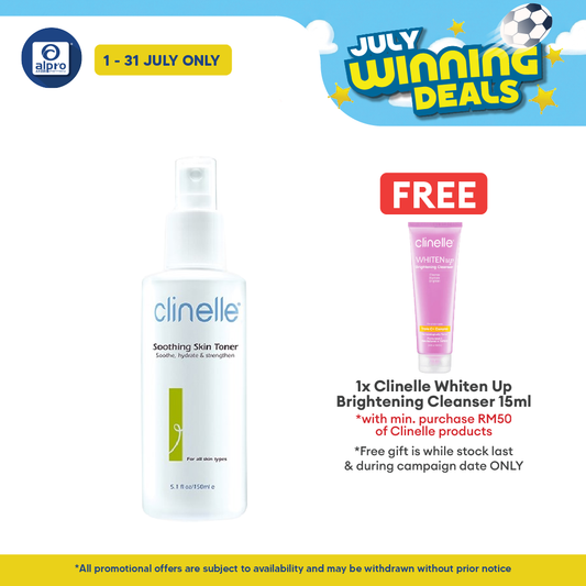 Clinelle Soothing Skin Toner 150ml Clinelle