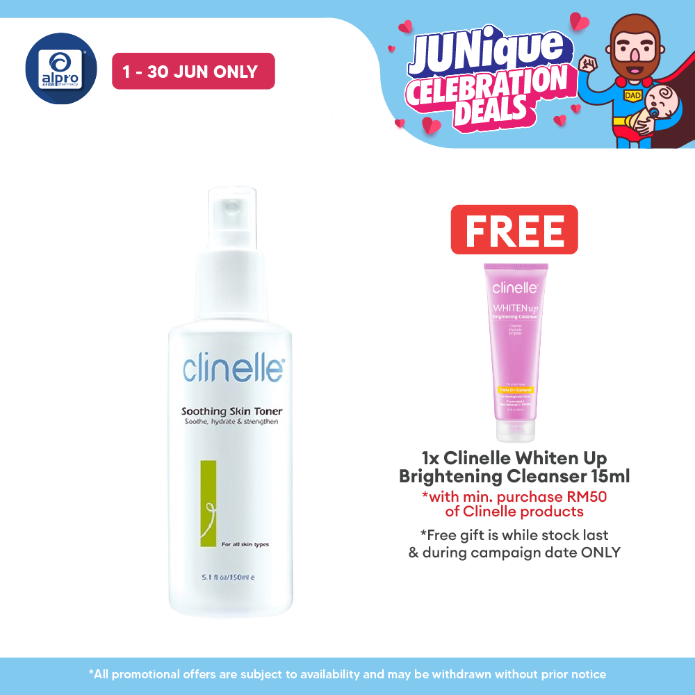 Clinelle Soothing Skin Toner 150ml Clinelle