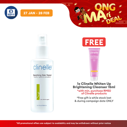Clinelle Soothing Skin Toner 150ml Alpro Pharmacy