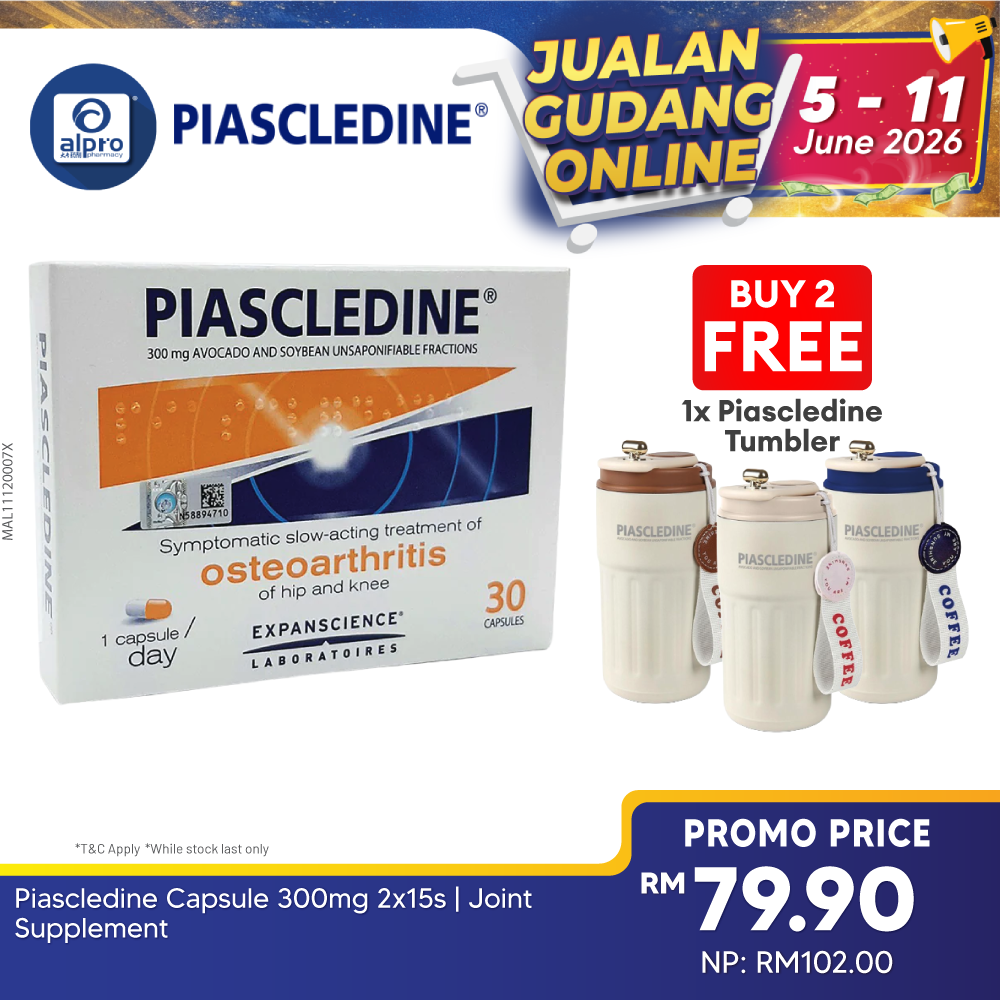 Piascledine Capsule 300mg 2x15s | Joint Supplement Hyphens
