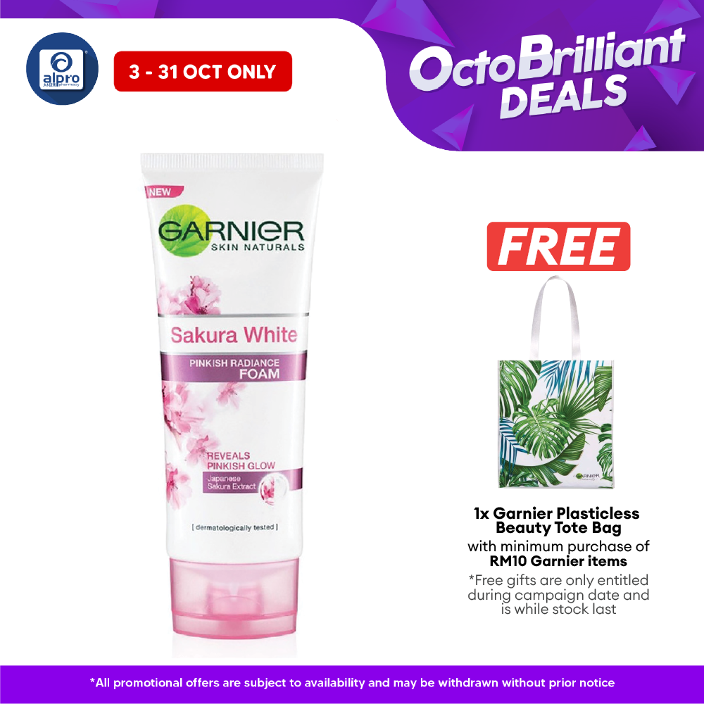 Garnier Sakura White Foam 100ml Alpro Pharmacy