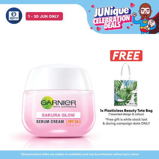 Garnier Sakura White Moisturizing Cream 50ml Garnier