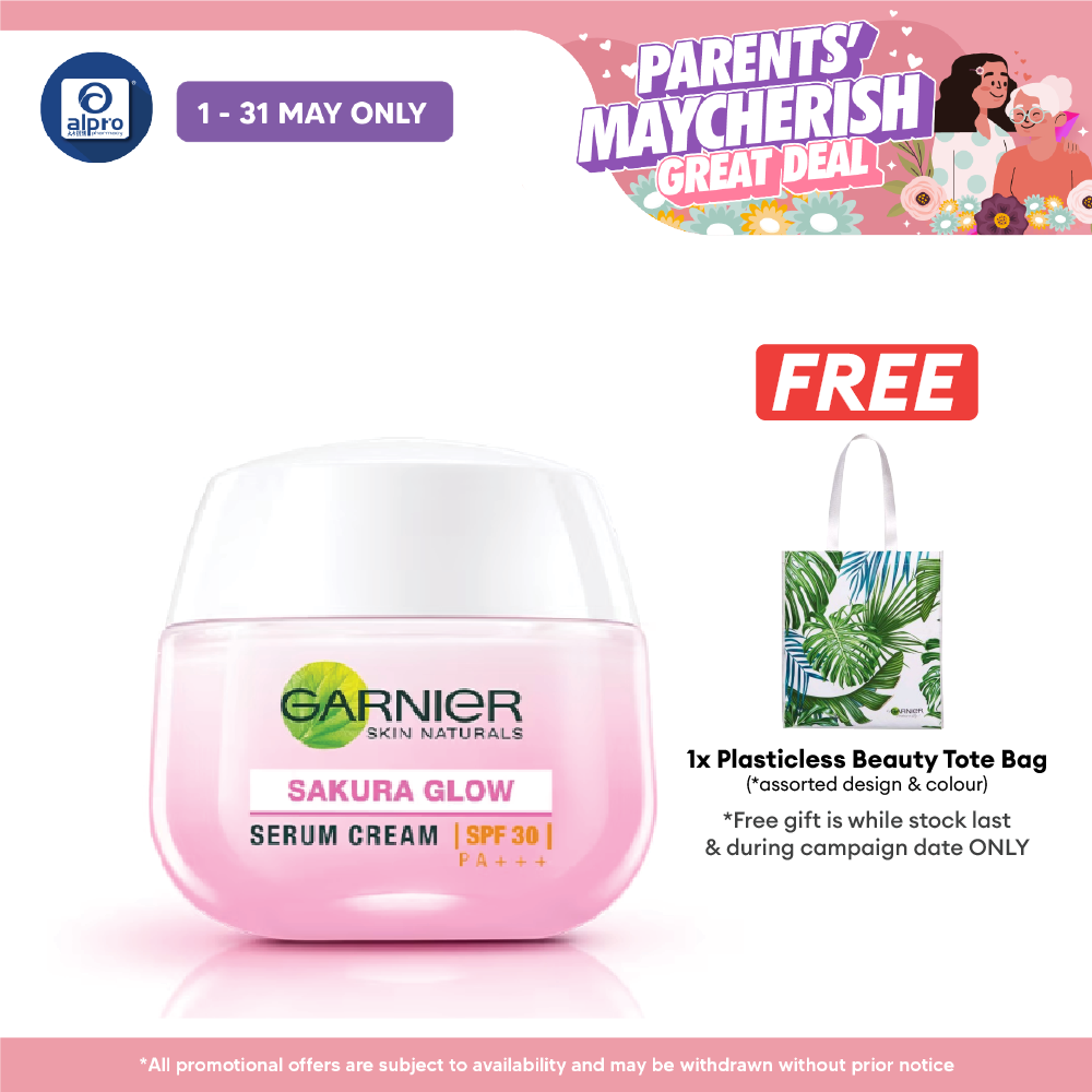 Garnier Sakura White Moisturizing Cream 50ml Garnier