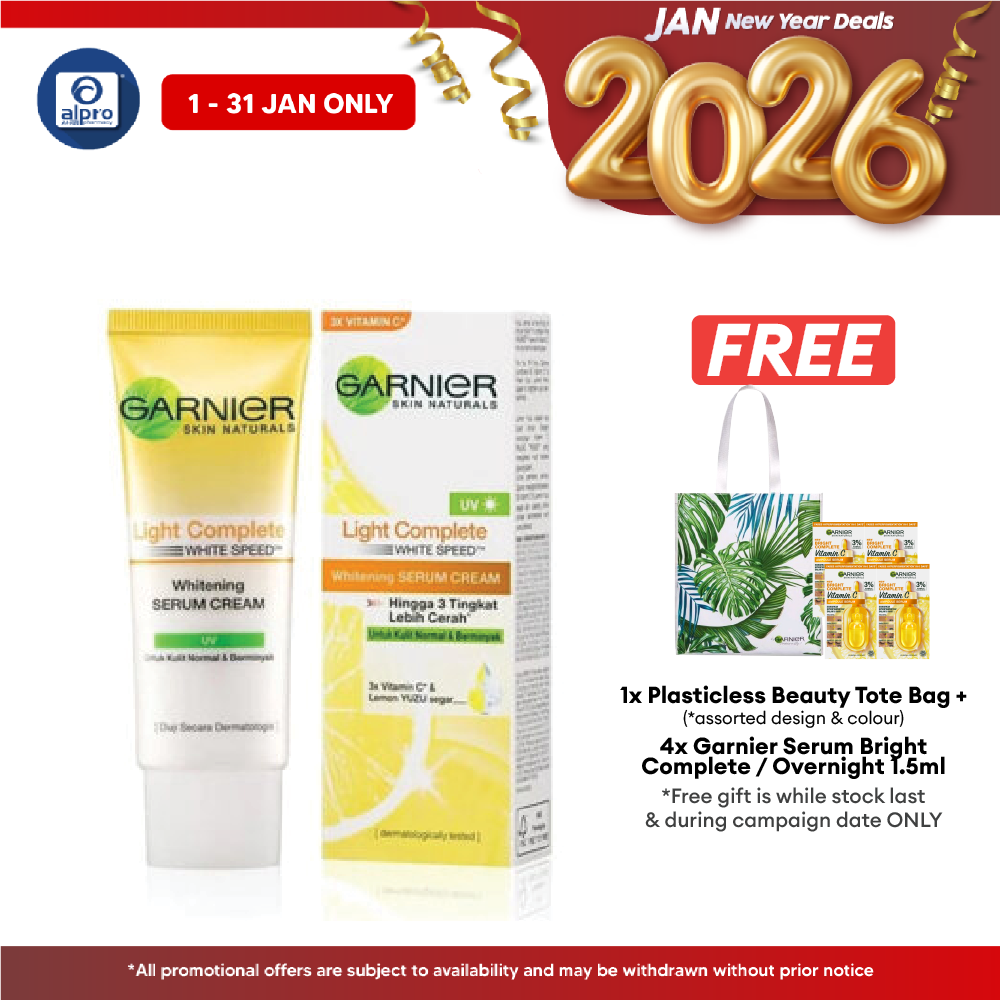 Garnier Light Multiaction Whitening Cream 40ml Garnier