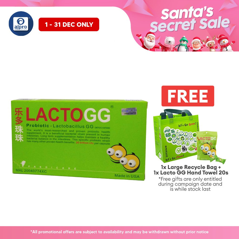 Lacto GG Probiotics 30s | Gut Health Probiocare
