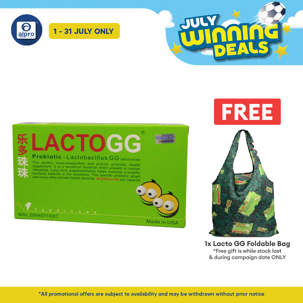 Lacto GG Probiotics 30s | Gut Health Probiocare