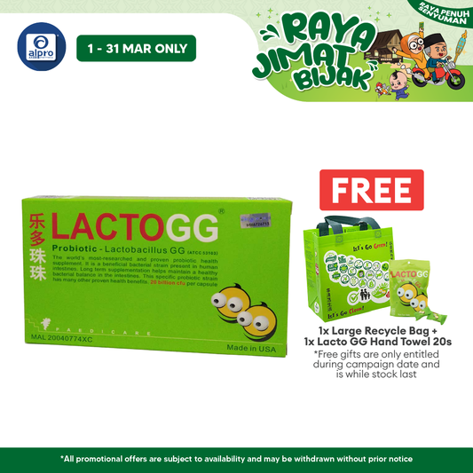 Lacto GG Probiotics 30s | Gut Health Probiocare