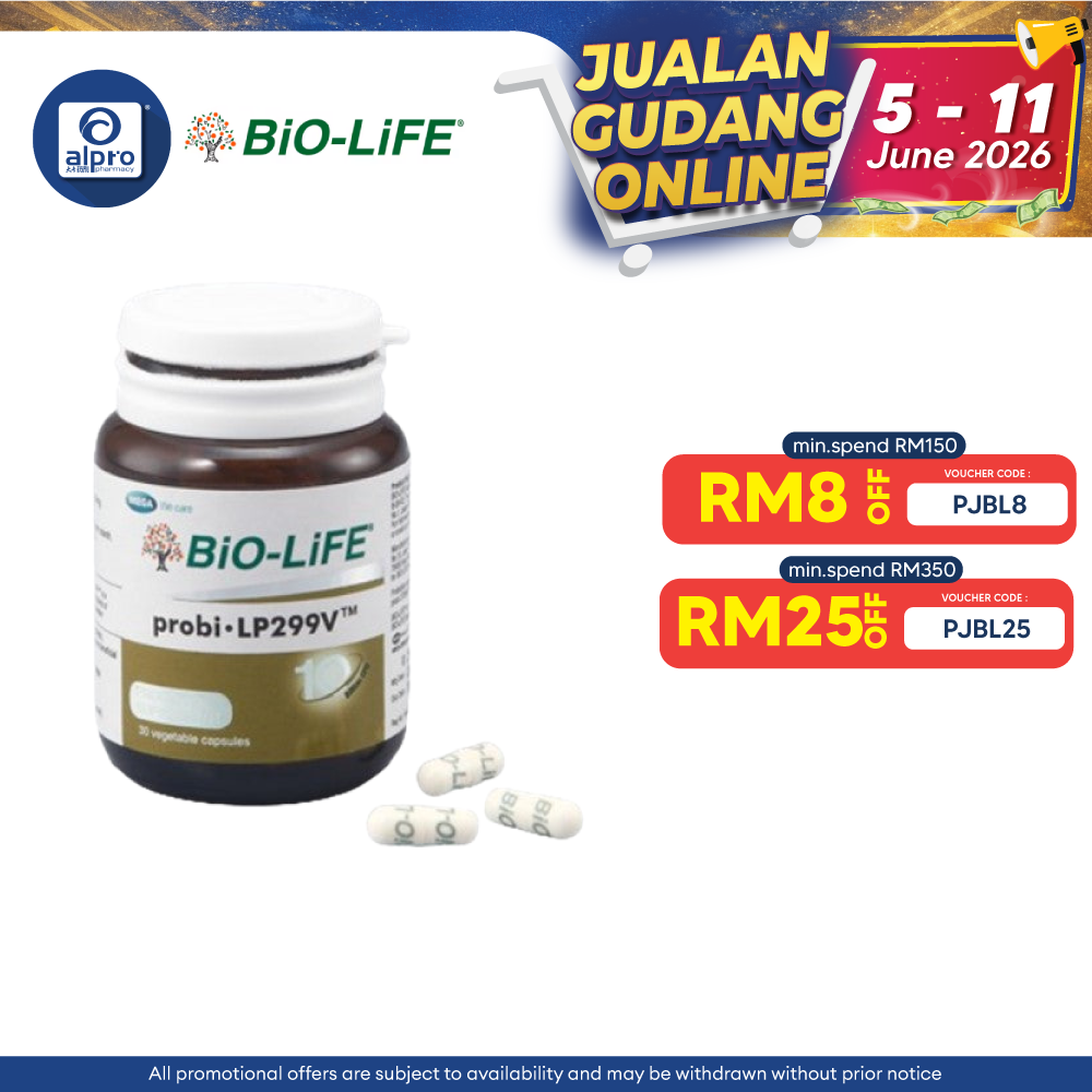 Bio-Life Probi.Lp299v 30s | Maintain Healthy Gut Bio-life