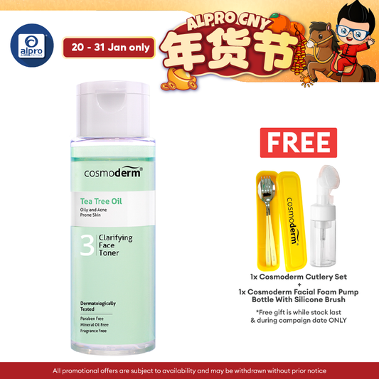 Cosmoderm Tea Tree Oil Clarifying Face Toner 100ml