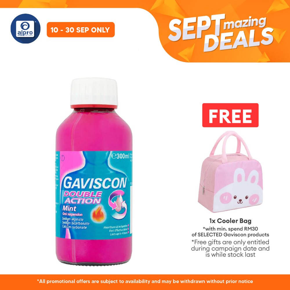 Gaviscon Double Action Liquid 300ml | Provides Dual Relief for Heartburn and Indigestion Gaviscon