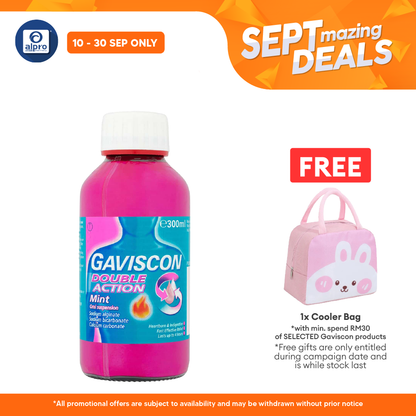 Gaviscon Double Action Liquid 300ml | Provides Dual Relief for Heartburn and Indigestion Gaviscon