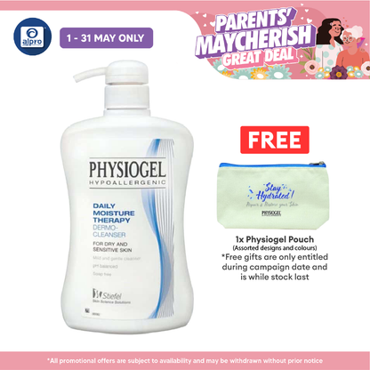 Physiogel Daily Moisture Therapy Dermo Cleanser 500ml | Strengthen and Repair Skin Moisture Alpro Pharmacy