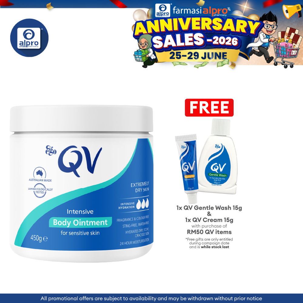 QV Intensive Body Ointment 450g QV