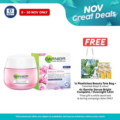 Garnier Sakura Night Cream 50ml Garnier