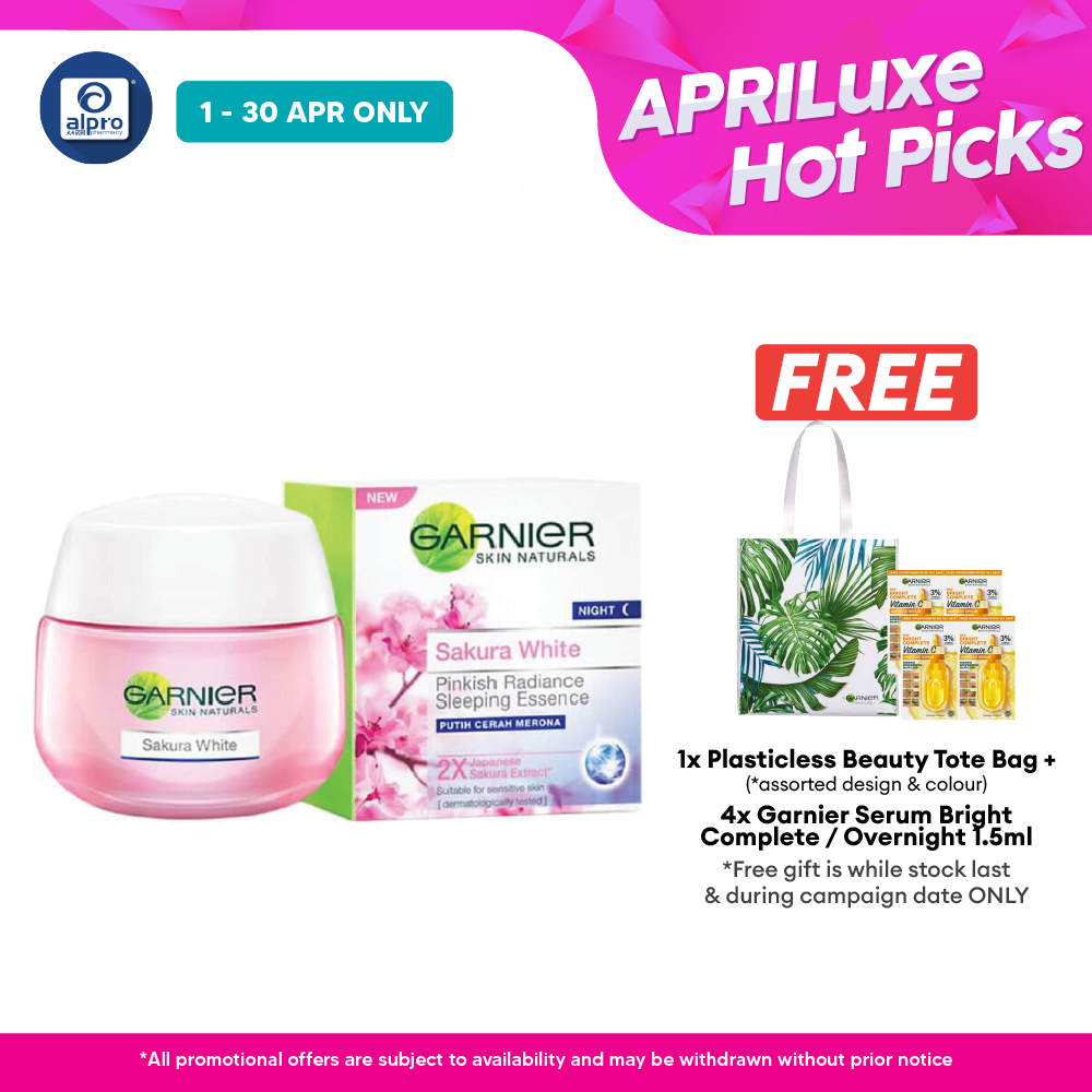 Garnier Sakura Night Cream 50ml Garnier