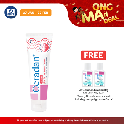 Ceradan Skin Repair Cream 80g | Rebuild Skins Protective Barrier Alpro Pharmacy