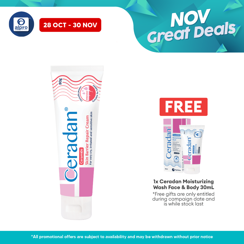 Ceradan Skin Repair Cream 80g | Rebuild Skins Protective Barrier Alpro Pharmacy