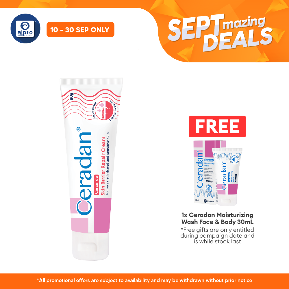 Ceradan Skin Repair Cream 80g | Rebuild Skins Protective Barrier Alpro Pharmacy