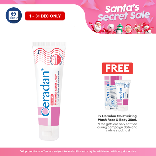 Ceradan Skin Repair Cream 80g | Rebuild Skins Protective Barrier Alpro Pharmacy