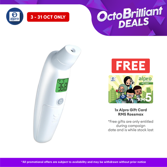 Rossmax RX-HA500 Non Contact Forehead Thermometer | 5 Years Warranty Alpro Pharmacy