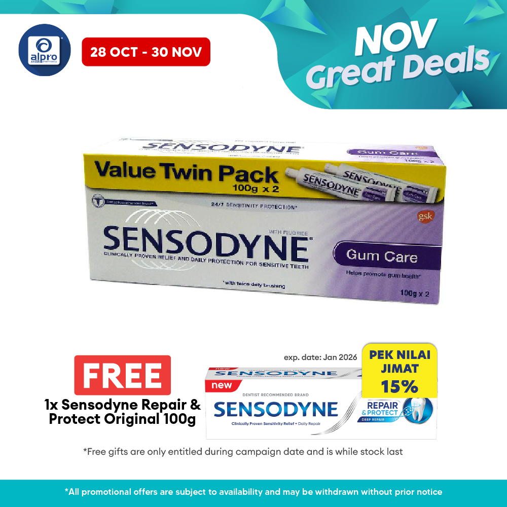 Sensodyne Gum Care 100g 2s Sensodyne
