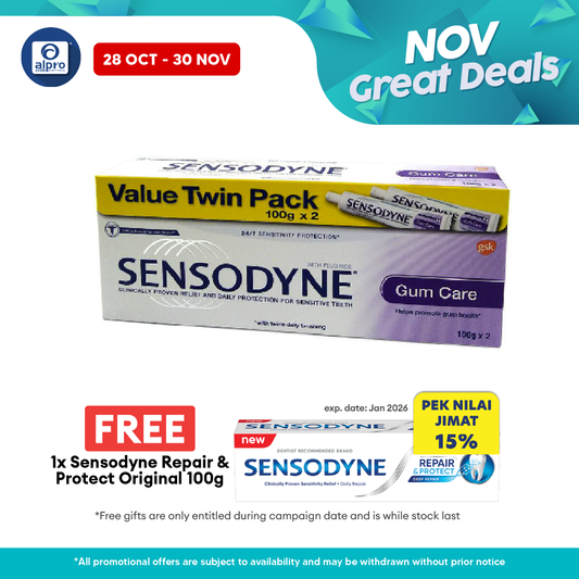 Sensodyne Gum Care 100g 2s Sensodyne
