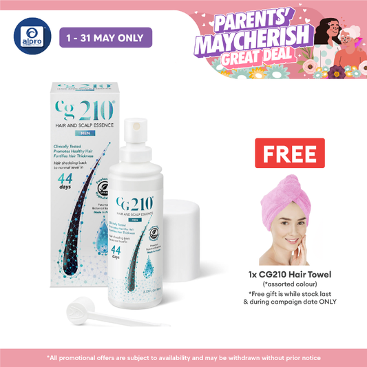 CG210 Hair and Scalp Essence Male 80ml | Improves Healthy Hair Alpro Pharmacy