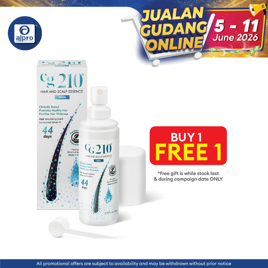 CG210 Hair and Scalp Essence Male 80ml | Improves Healthy Hair CG210